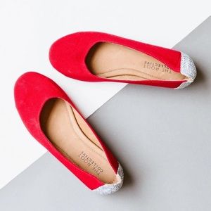 The Root Collective Gabby flats in Strawberry 7